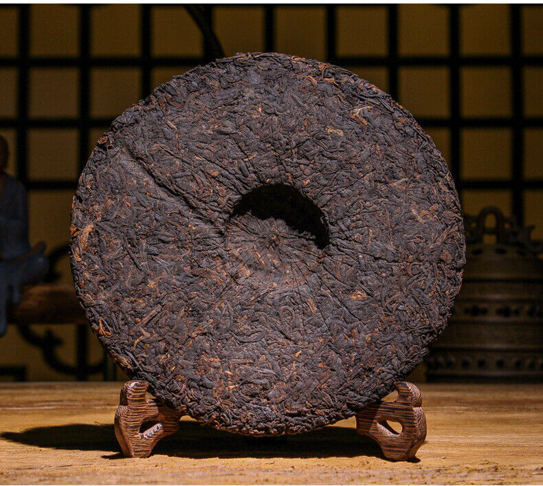 Yunnan Pu'er Tea Ripe Tea The More Ages Better Smells Pu'er Ripe Tea Cake 357g