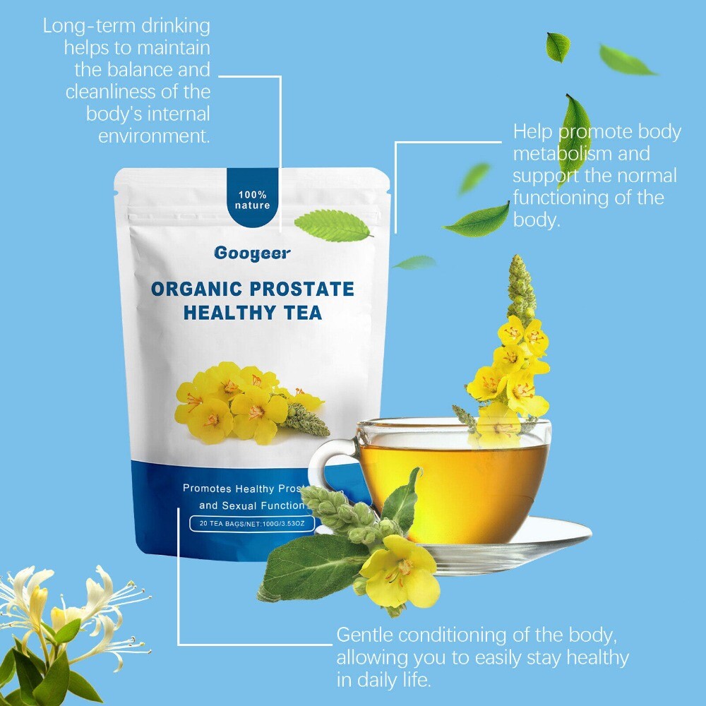 Prostate Health Tea Reduces Inflammation Frequent Urination