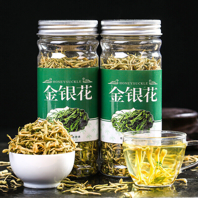 40g Natural Honeysuckle Herbal Tea Jinyinhua Chinese Ecology Organic Flower Tea