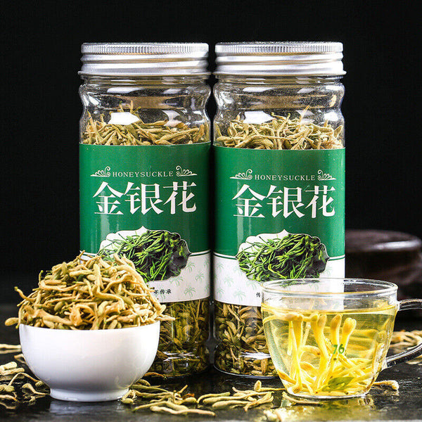 40g Natural Honeysuckle Herbal Tea Jinyinhua Chinese Ecology Organic Flower Tea