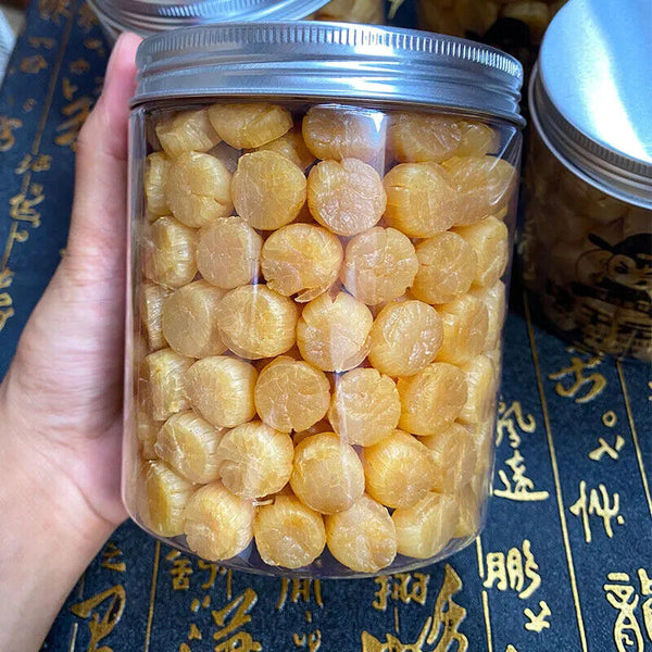 Dried scallops light dried scallops wild premium scallops no additives
