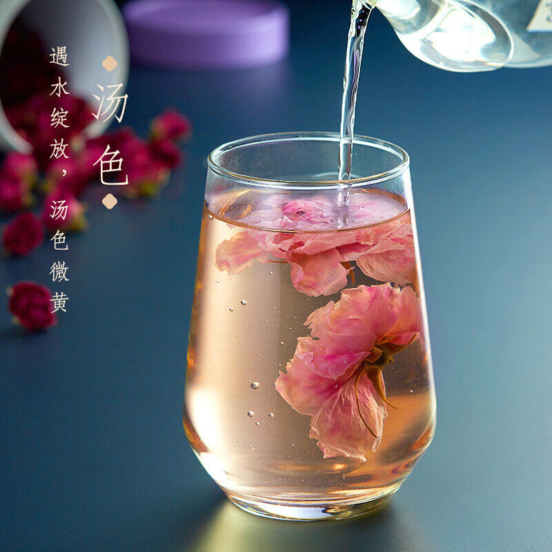 Rose Dried Tea Rose Crown Flower Tea One Flower One Cup Soaked in Water 65g Secondary image