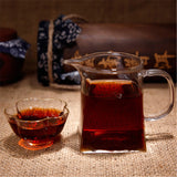 200gYunnan Organic Cooked Puerh Tea Ripe Puer Tea BuLang Old Wild Tree Black Tea