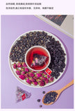 Black Goji Mulberry Rose Herbal Tea Blend Women's Wellness Vitality Booster