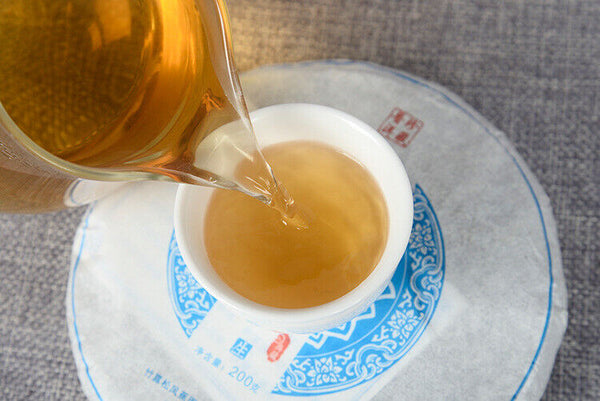 Yunnan Pu'er Tea 200g Lao Ban Zhang Raw Tea Ancient Tea Tree Raw Tea