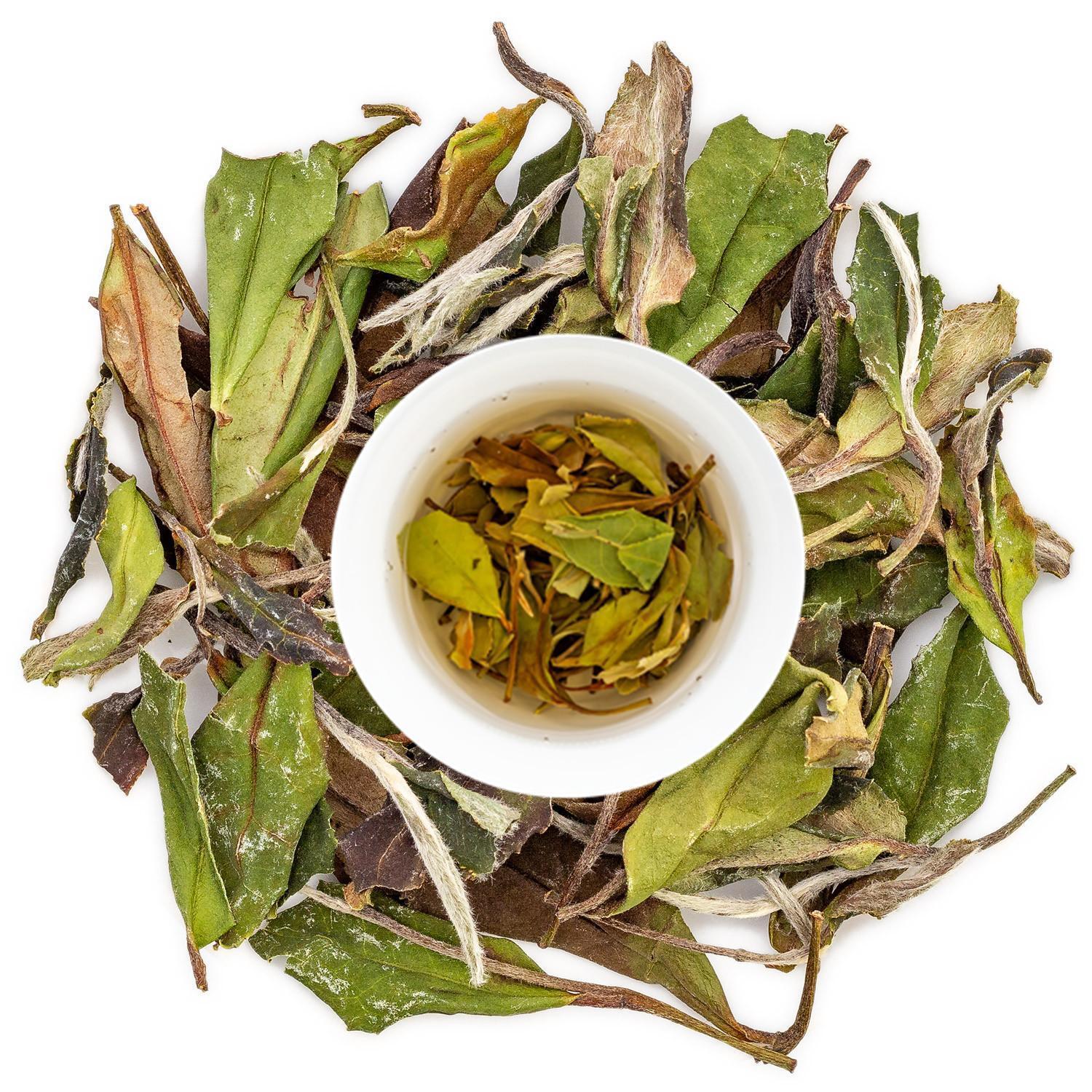 125g Yuqian 3rd Grade,Chinese White Tea White Peony Bai Mudan Tea Main image