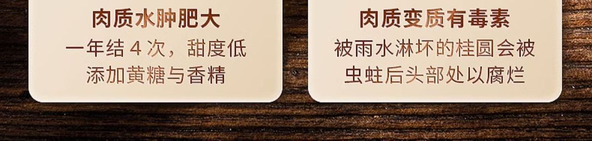 Juhe Tai Seedless Longan - 120g Dried Longan Meat, Premium Health Tea