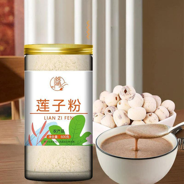 60g Instant Breakfast Porridge Drink Mix Lotus Seed Powder