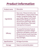 100% Natural Maca Root Plus Butt Firming BBL-Gummies for Butt Hips Enlargement