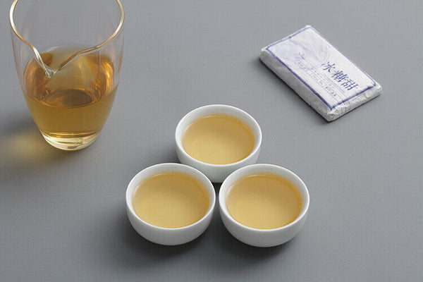 45g Yunnan Puerh Tea Iced Sugar Sweet Large Old Tree Puerh Raw Brick Spring Tea