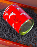 Glutinous Rice Fragrance Crushed Silver Tea Fossil Yunnan Pu'er Ripe Tea 50g/Can