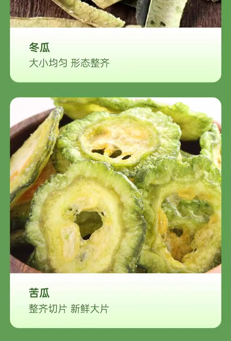 Mulberry Leaf Bitter Melon Wax Gourd Tea 50 Bags Triangular Herbal Detox Drink