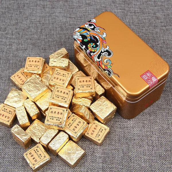 Yunnan Mini Puer Tee Brick 250G/Box Fermentierte Pu Er Tee Geschenk