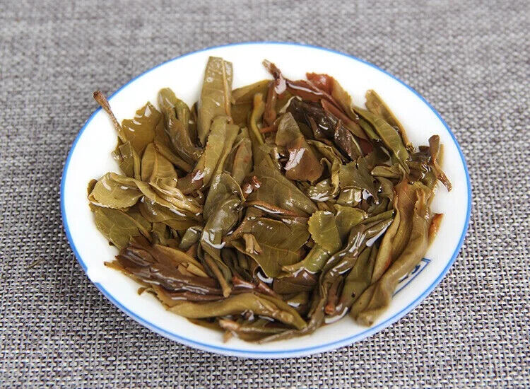 Premium Pu'er Tea Yunnan Nannuoshan Arbor Qiziyuan Tea Aged Raw Tea Cake 357g