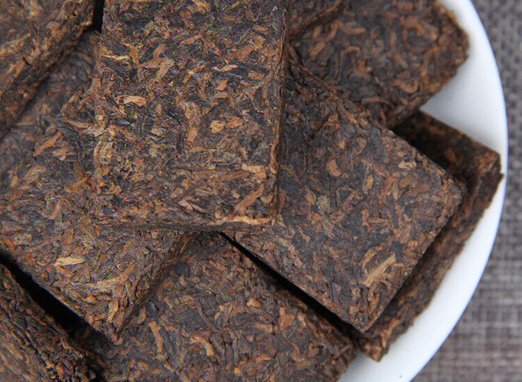 500g Yunnan Pu'er Palace Golden Brick Pu'er Tea Ripe Tea with Jujube Fragrance