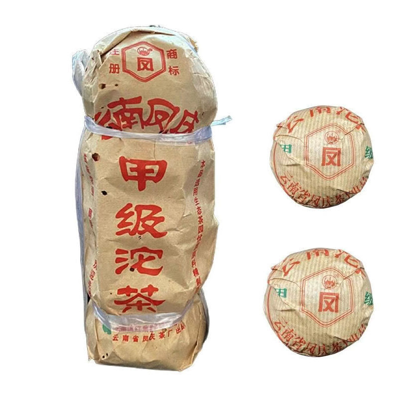 Yunnan Pu'er Raw Tea Fengqing Grade A Raw Tuo Tea Pu'er Tea Raw Tea 100g Main image