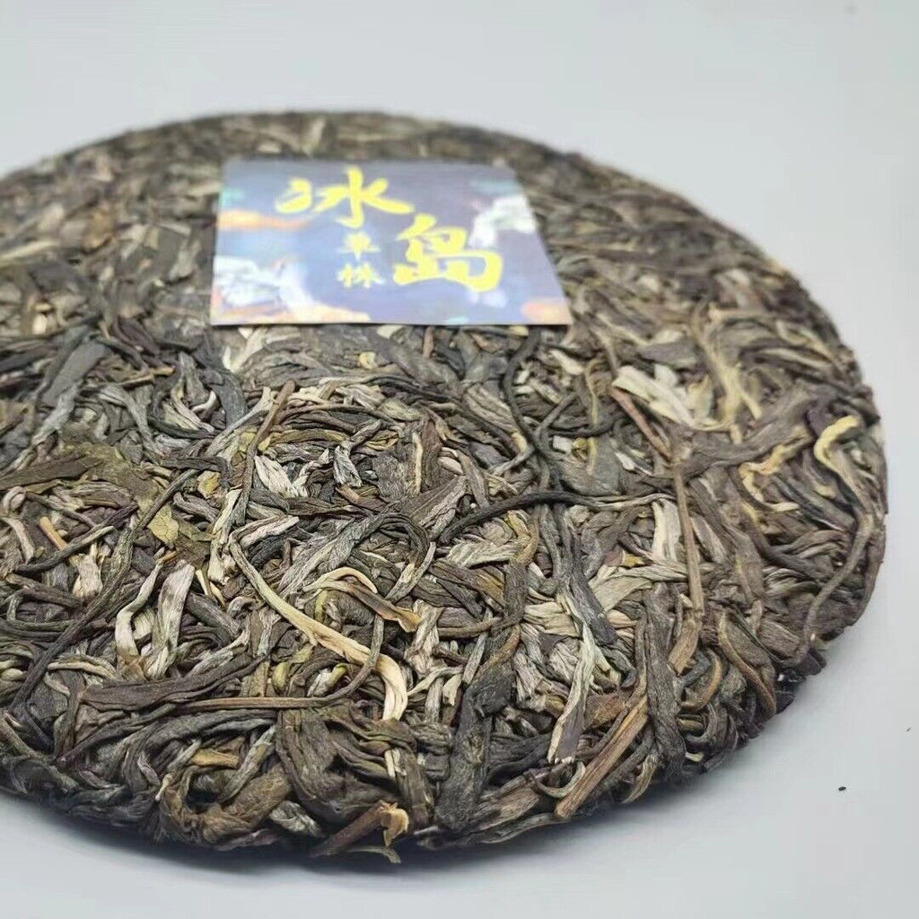 Yunnan Tea Lincang Iceland Single Plant Ancient Pu'er Raw Tea 357g Cake Tea