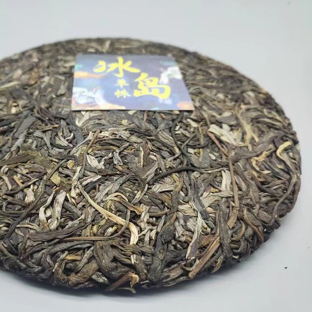 Yunnan Tea Lincang Iceland Single Plant Ancient Pu'er Raw Tea 357g Cake Tea