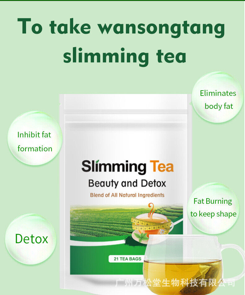 Slimming Tea Beauty and Detox Slimming Tea Herbal Tea 21 Tea Bag