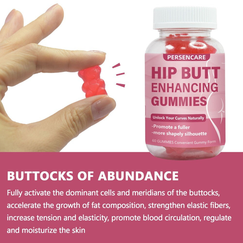 Curvy Support Gummies 60ct Natural Booty Enhancement Herbal Premium Blend