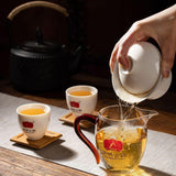 357g Bingcha Tight-Pressed Bangdong Raw Tea Cake Yunnan Lincang Pu-erh Tea