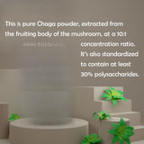 100g Pure Chaga Extract Powder Mushroom Supplement Chaga Mushroom Powder