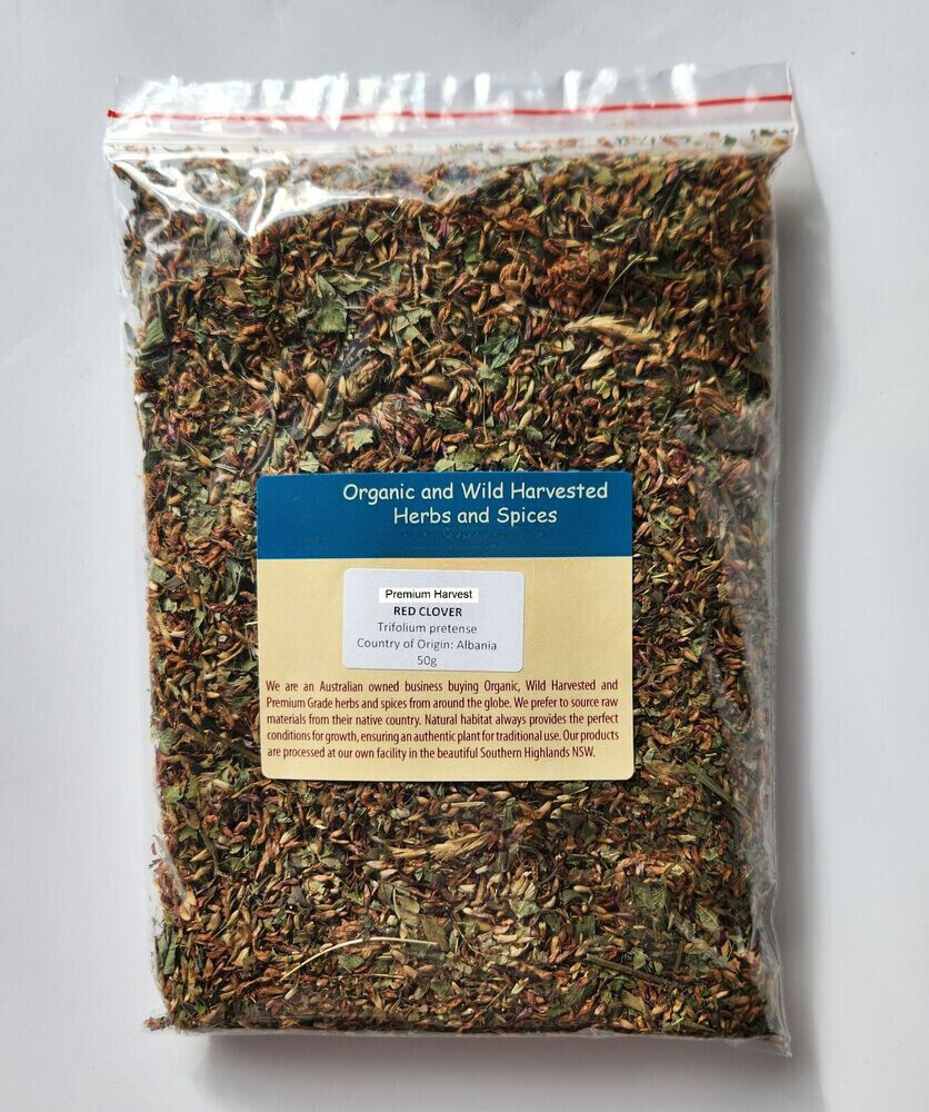 Trèfle rouge tisane de récolte  500g Trifolium pratense fleurs d'herbes séchées Main image