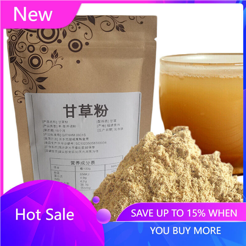 Top Grade 100% Pure Natur Organic Liquorice Extract Powder Licorice Root Herbal
