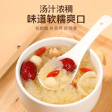Herbal Tremella Soup Mix with Longan Goji Red Dates Rock Sugar Instant Drink