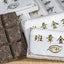 Portable Fermented Pu-erh Tea 50g Banzhang Golden Buds Old Tree Puer Tea Brick
