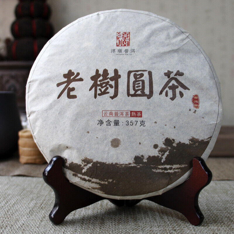 357g Yunnan Pu-erh Cake Tea Raw Pu Icelandic Alcohol Yiwu Menghai Xigui Tea