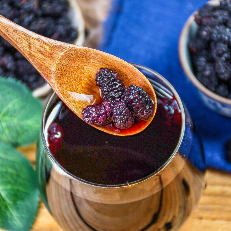Delicious and Healthy Dried Mulberries - Perfect for Tea and Infusions - 130g*2