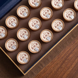 Yunnan Puerh Ripe Tea Small Tin Gift Set Glutinous Rice Fragrance 500g