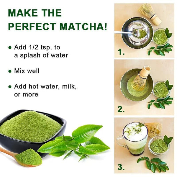 Organic Matcha Powder, No Additives, Retains Original Tea Aroma