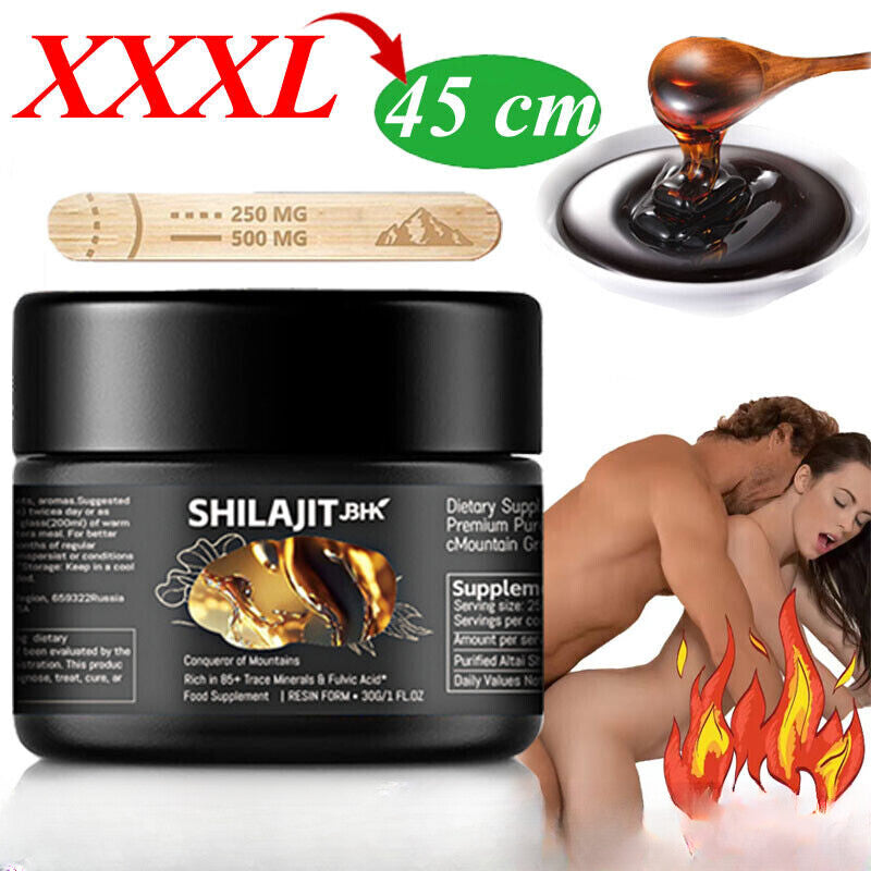 Himalayan Pure 100% Shilajit, Soft Resin, Organic, Extremely Potent, Fulvic Acid