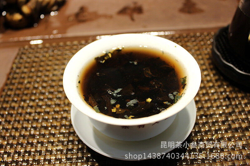 500g Glutinous fragrance Puerh ripe tea small cake 檟 mini tuo tea Strong aroma
