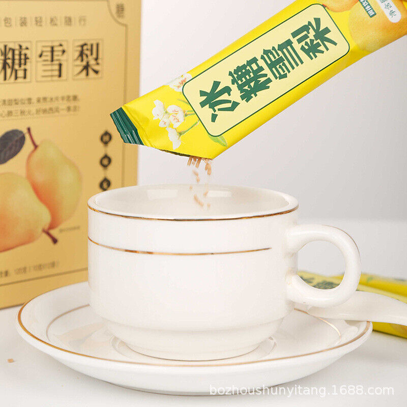 Ice Sugar Snow Pear Solid Drink Punch Ice Refreshing Relief 100g 10g*10