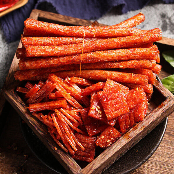 Retro Childhood Favorite Spicy Strips Nostalgic Food Spicy Snack Pack