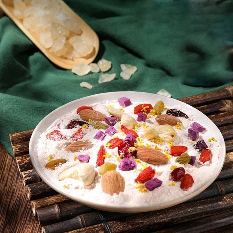 Osmanthus and nut lotus root starch 350g*1罐 桂花坚果藕粉 Secondary image