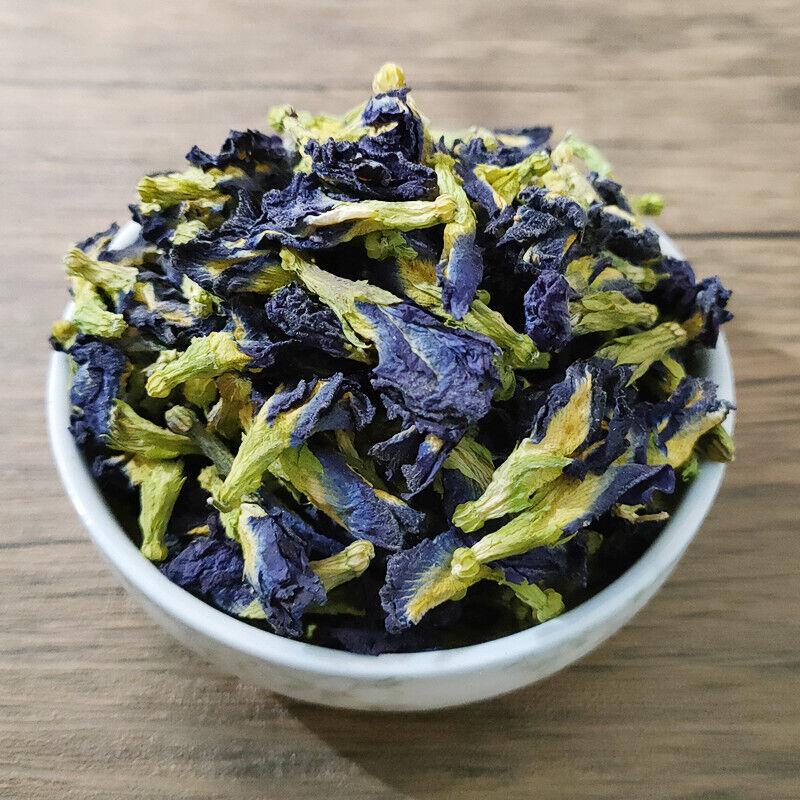 Wholesale bulk blue butterfly dish bean flower blue butterfly dried 17.6oz
