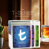Fruity Loose Tea 100g Tin Dilmah T Blueberry Pomegranate Flavored Black Tea