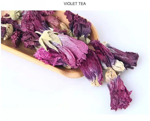 Violet Tea Flower Herbal Tea Elegant Dried Violet Flower Tea for Beauty