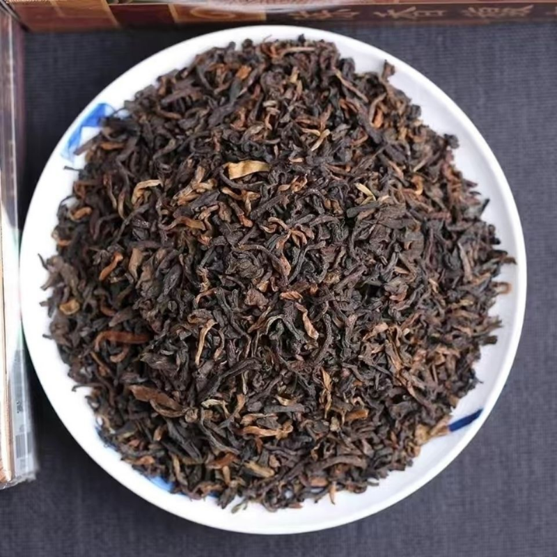 Ripe Puer Chinese Tea Yunnan Tea 250g Haiwan Loose Leaf Tea First Grade