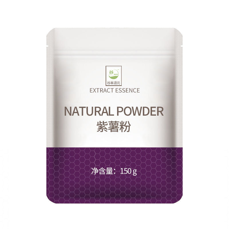 Baking Freshly Ground Raw Materials Color Matching Purple Potato Powder