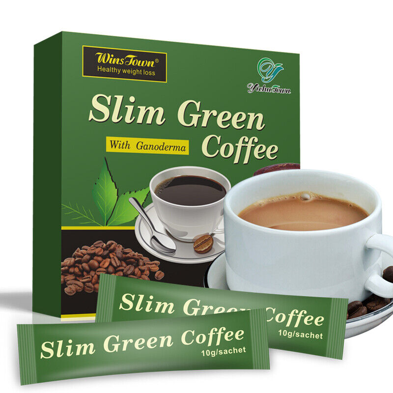 Slim Green Coffee Lose Weight Burning Fat Weight Loss Fat Burner 10g*18 sachet