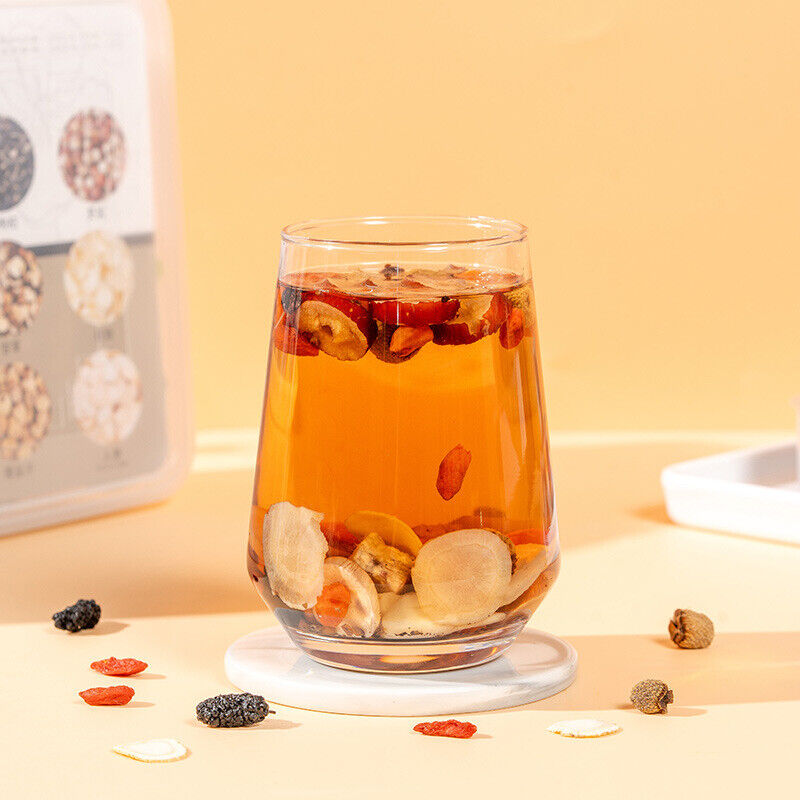 Herbal Wellness Tea Ginseng Goji Mulberry Tea Small Jar 30 Boxes Main image