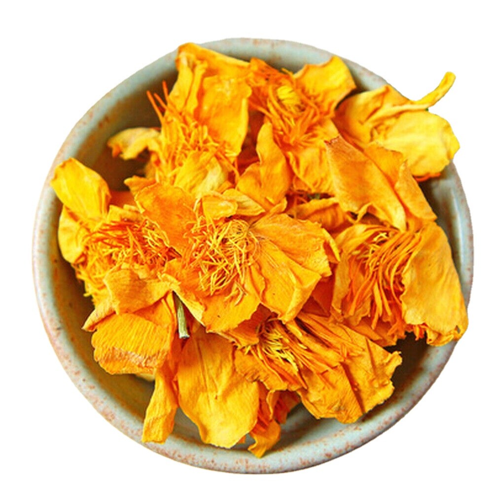 Dry Garden Nasturtium Flowers Tropaeolum Majus India Cres Chinese Herbal Tea