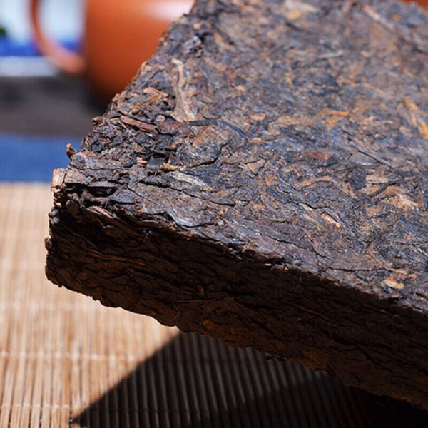 Yunnan Pu'er Cooked Tea Old Banzhang Brick Tea Menghai Tea Brick  250g/8.8oz
