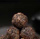 Pu'er Tea Cooked Tea Old-Tree Dragon Ball Mini Tuo Tea Yunnan Menghai Cooked Tea