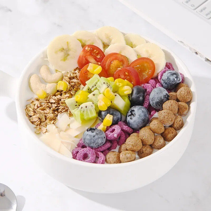 Dark Chocolate Nut Oat Crunch Cereal Low Glycemic Fiber Breakfast Yogurt Topping